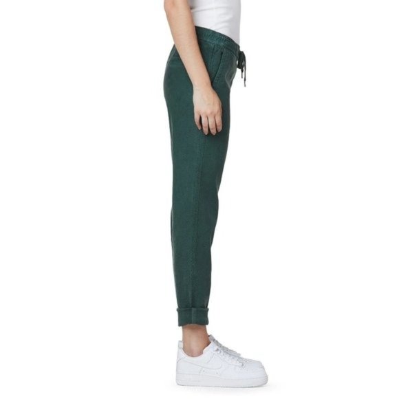 HUDSON JEANS High Waist Roll Hem Linen Blend Pants - Medium - NWT - Picture 4 of 6